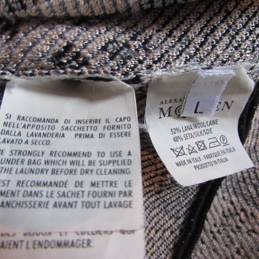 SALE Alexander McQueen Knit Sheath Butterfly Design - Picture 14 of 14